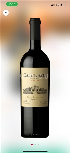 Mendoza Bodega Catena Zapata Catena Alta 2015
