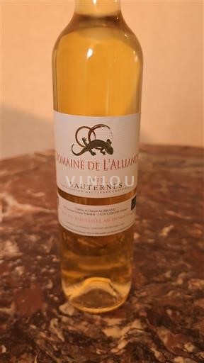 Bordeaux Sauternes Domaine L'Alliance 2022