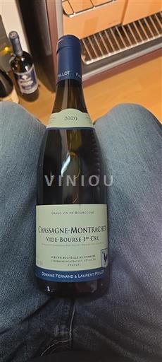 Bourgondië Chassagne-Montrachet Premier Cru Domaine Fernand & Laurent Pillot Vide-Bourse 1er Cru 2020