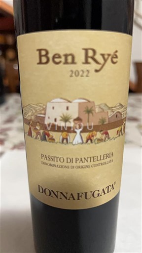 Wines of Sicily Moscato di Pantelleria Donnafugata Ben Ryé 2022
