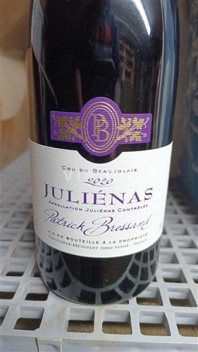 Beaujolais Juliénas Patrick Brissant 2020