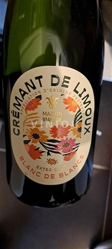 Languedoc Limoux Crémant Maison Vialade Extra Blanc de Blancs Ei vuosikertaa