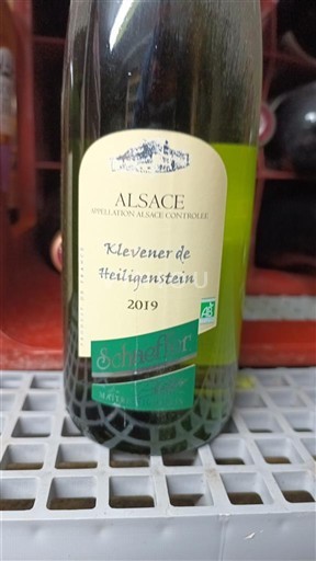 Alsazia Klevener di Heiligenstein Schaeffer 2019