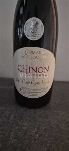 Loire Valley Chinon Domaine Colombier Vieilles Vignes 2021