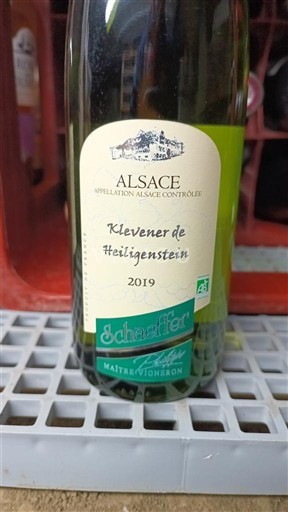 Elsass Schaeffer Klevener de Heiligenstein 2019