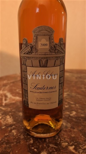 Bordeaux Sauternes Arche-Lafaurie 2009