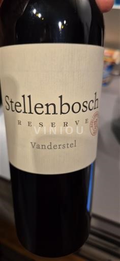 Pobrežní oblast Stellenbosch Stellenbosch Reserve Vanderstel Neročník