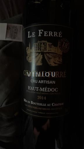 Burdeos Haut-Médoc Château Ferré 2014