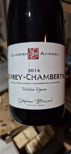 Burgundi Gevrey-Chambertin Closerie des Alisiers Vieilles Vignes 2014