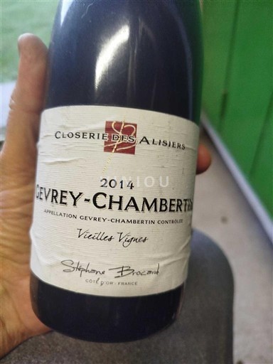 Bourgogne Gevrey-chambertin Closerie des Alisiers Vieilles Vignes 2014