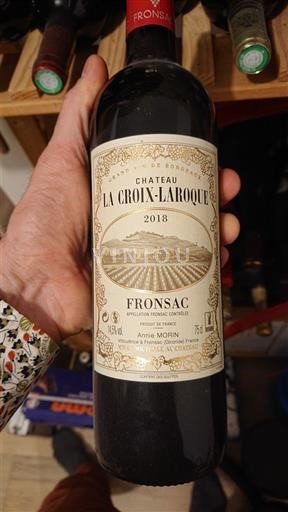 Burdeos Fronsac Château Lacroix-Laroque 2018