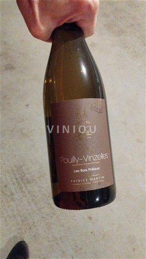 Borgogna Pouilly-vinzelles Patrice Martin Les Bois Précieux Senza annata