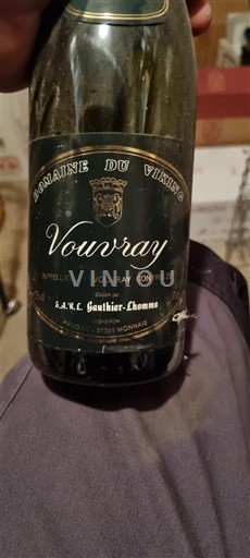 Dolina Loare Vouvray Domaine Viking 1992