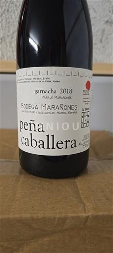 Madrid Rượu vang Madrid Bodega Marañones Peña Caballera 2018