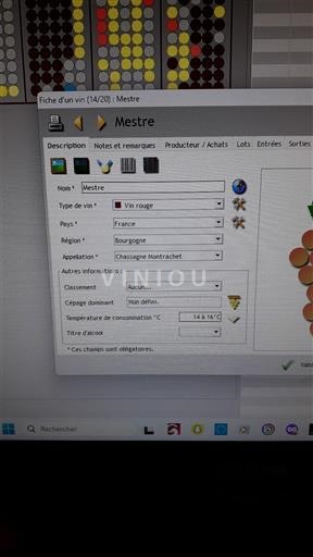 Burgundy Chassagne-Montrachet Mestre 1995