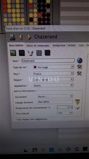 Jura Arbois Chazerand 1970