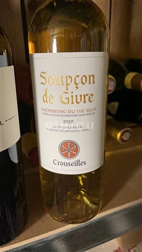 Sud-Ouest Pacherenc-du-vic-bilh Crouseilles Soupçon de Givre 2020