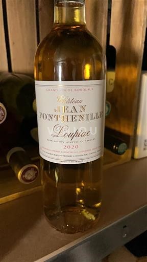 Bordeaux Loupiac Château Jean Ponténille 2020