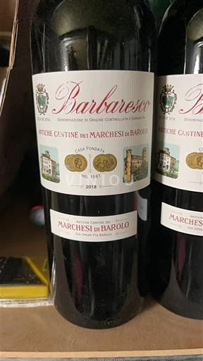 Piemonte Barbaresco Antiche Cantine dei Marchesi di Barolo 2018