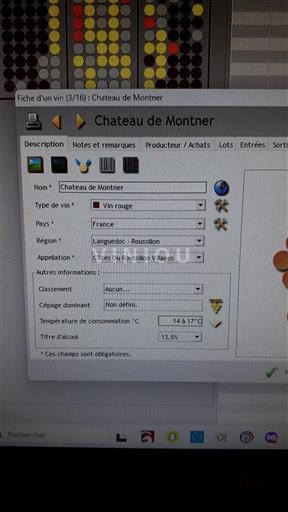 Roussillon Côtes du Roussillon Villages Château Montner 2009