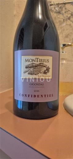 Rona dolina Gigondas Montirius Confidentiel 2016