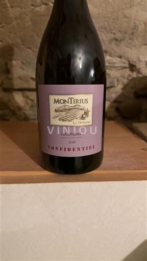 Rhônevallei Gigondas Montirius Confidentiel 2016