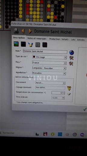 Roussillon Rivesaltes Domaine Saint Michel 2005