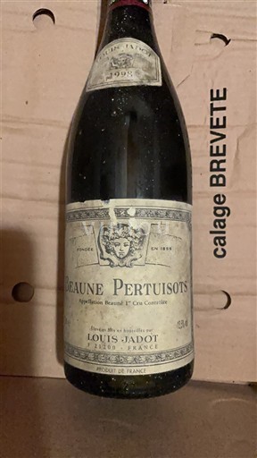 Bourgogne Ikke specificeret Premier Cru Louis Jadot Beaune Pertuisots 1998