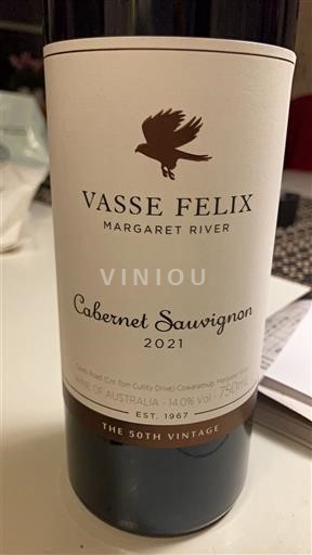 Vestlige Australien Margaret River Vasse Felix Cabernet Sauvignon 2021