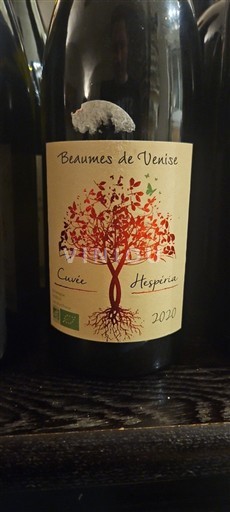 Rhône-dalen Beaumes de Venise Hespéria 2020