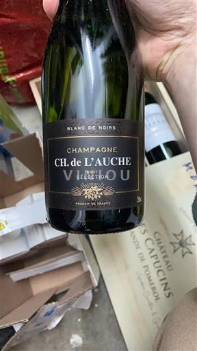Ігристі вина Blanc brut Brut Sélection CH. de L'AUCHE Non millésimé Франція Шампань Шампанське AOC