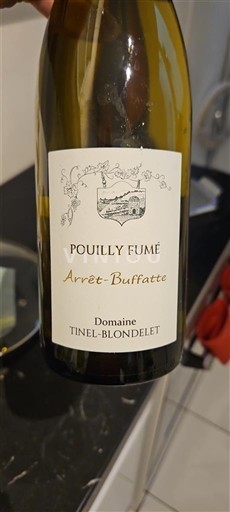 Údolí Loiry Pouilly-fumé Domaine Tinel-Blondelet Arrêt-Buffatte 2023