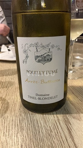 Loire-dalen Pouilly-fumé Domaine Tinel-Blondelet Arrêt-Buffatte 2023