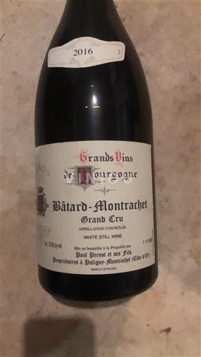 Bourgogne Bâtard Montrachet Grand Cru Paul Pernot et ses Fils 2016