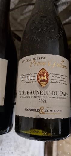 Valle del Ródano Châteauneuf-du-Pape. Vignobles & Compagnie Les Granges du Prince Guillaume 2021