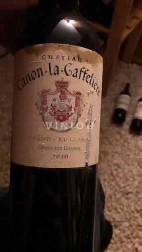 Bordeaux Saint-Émilion Grand Cru Grand Cru Château Canon-la-Gaffelière 2010