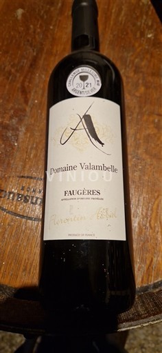 Languedoc Faugères Domaine Valambelle Florentin Abbal 2019