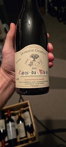 Vallée du Rhône Côtes-du-rhône Domaine Charvin 2018