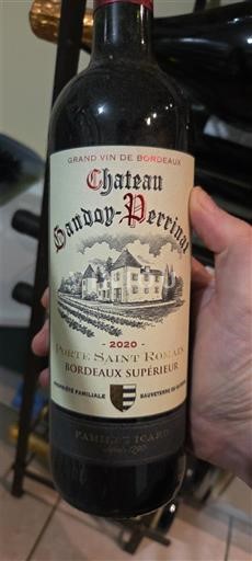 Bordeaux Bordeaux Supérieur Château Gandoÿ-Perrinat 2020