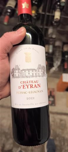 Bordeaux Pessac-Léognan Château Eyran 2022