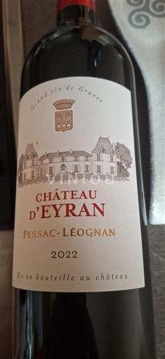 Бордо Пессак-Леоньян Château Eyran 2022