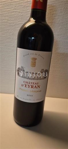 Bordeaux Pessac-Léognan Château Eyran 2022