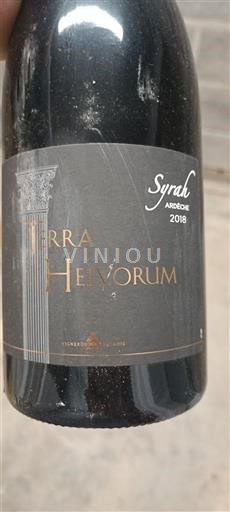 Alpy a Rhonské oblasti Ardèche Terra Helvorum Syrah 2018