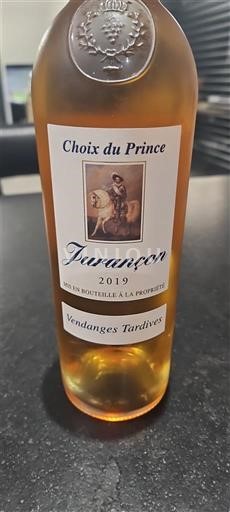 Tây Nam Jurançon Choix du Prince 2019