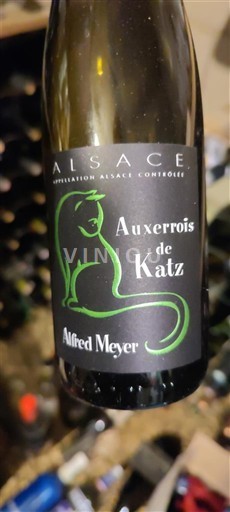 Elsass Alfred Meyer Auxerrois de Katz 2022