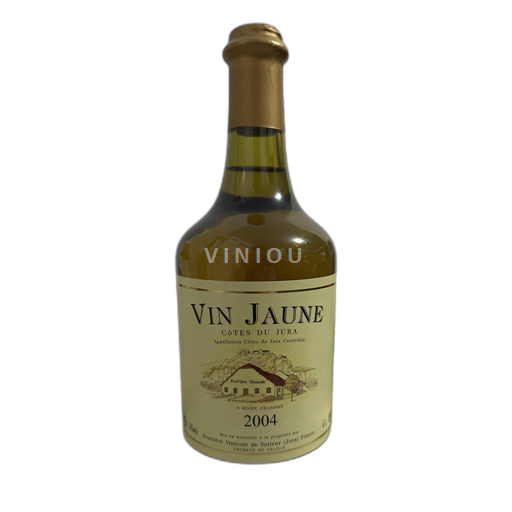 Jura Côtes-du-jura Fruitière Vinicole de Voiteur Vin Jaune A boire chambré 2004