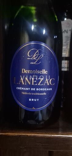 Bordeaux Bordeauxin crémant Demoiselle de Lanezac Ei vuosikertaa