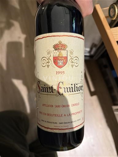 Bordeaux Saint-Émilion Union de Producteurs de Saint-Émilion 1995