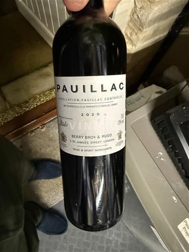 Bordeaux Pauillac Berry Bros. & Rudd 2020