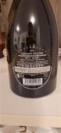 Loire Valley Crémant de Loire Dumangin & Cie 2018